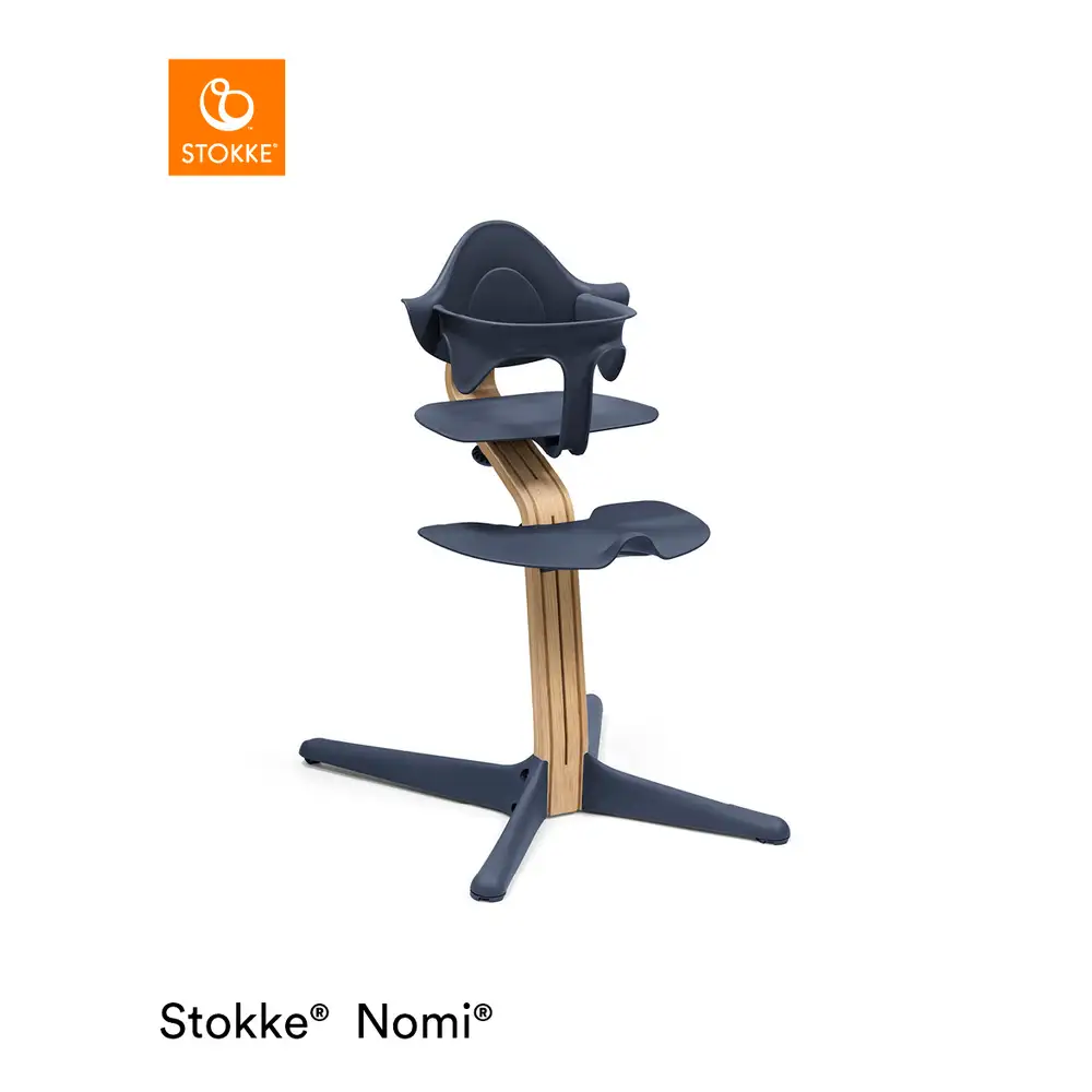 Nomi Stol Eg/Navy inkl. Bøjle Nomi Stol Eg/Navy inkl. Bøjle