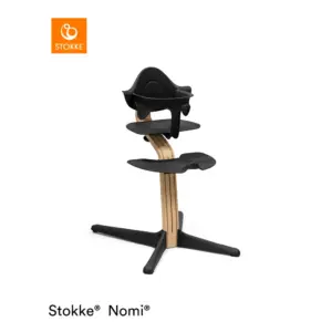 Nomi Stol Eg/Sort inkl. Bøjle