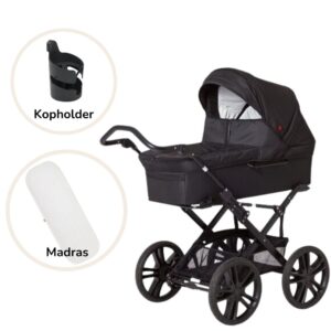 North Pakke inkl. madras og kopholder - black