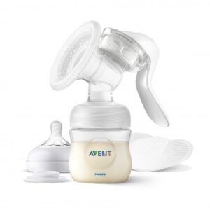 Philips Avent, Manuel Brystpumpe, Hvid - Transparent