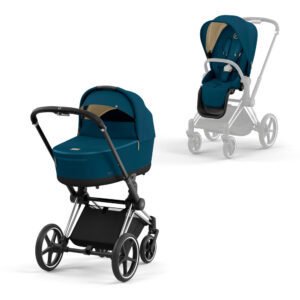 Priam Duovogn 2022 - mountain blue/chrome black