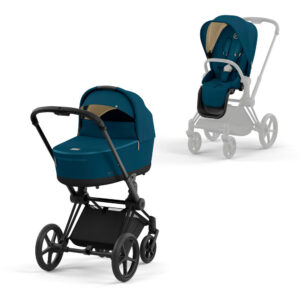Priam Duovogn 2022 - mountain blue/matt black