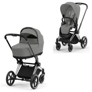 Priam Duovogn 2023 - mirage grey/chrome black