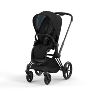 Priam Klapvogn 2022 - deep black/matt black