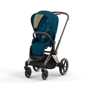 Priam Klapvogn 2022 - mountain blue/rose gold