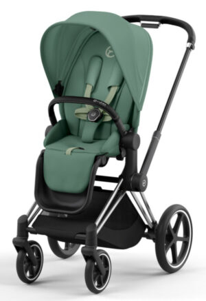Priam klapvogn 2023 - leaf green/chrome black
