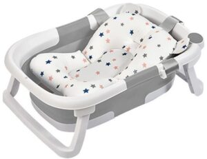 Primabobo Compact Badekar inkl. Badepude, White/Grey