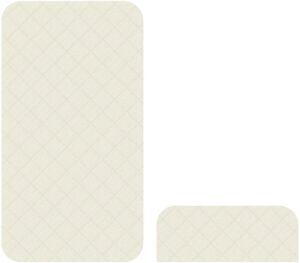 Sebra Classic Junior & Grow Madras 90x160, Hvid
