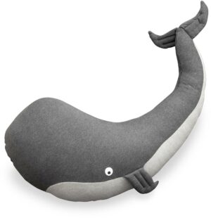 Sebra Marion the whale Ammepude, Blå/Hvid
