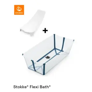 StokkeÂ® Flexi BathÂ® X-large Bundle - Transp. Blå