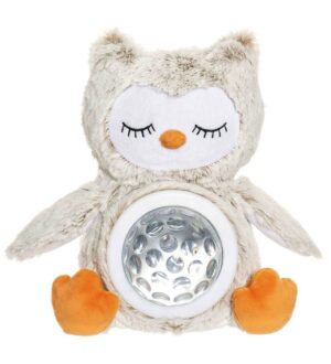 Teddykompaniet Bamse Natlampe - Teddy Lights - 22 cm - Ugle