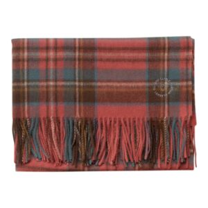 The Tartan Blanket Co. Babytæppe Stewart Royal Antique Tartan Uld 75 x 110 cm