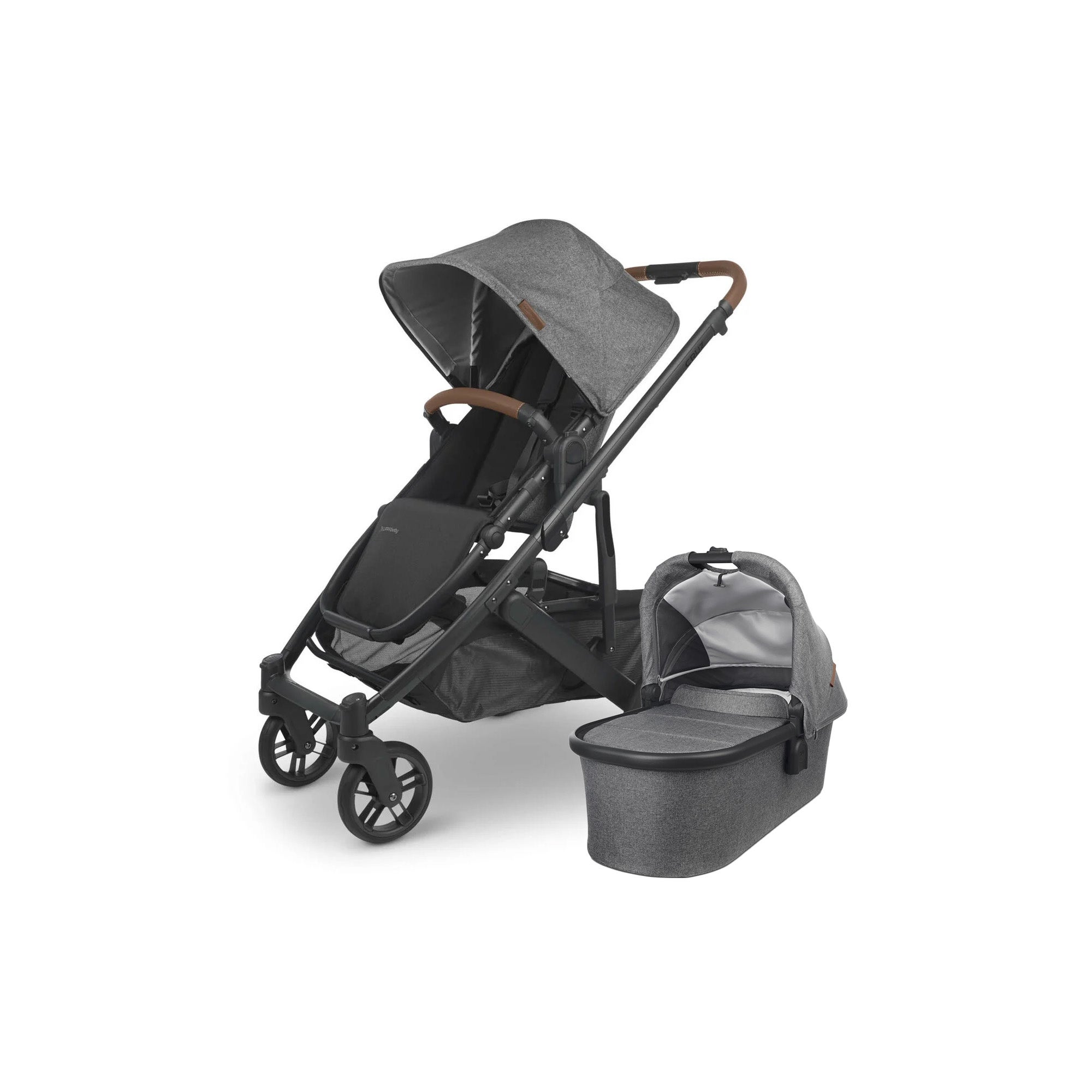 UPPAbaby CRUZ V2 Duovogn, Greyson Black UPPAbaby CRUZ V2 Duovogn, Greyson Black