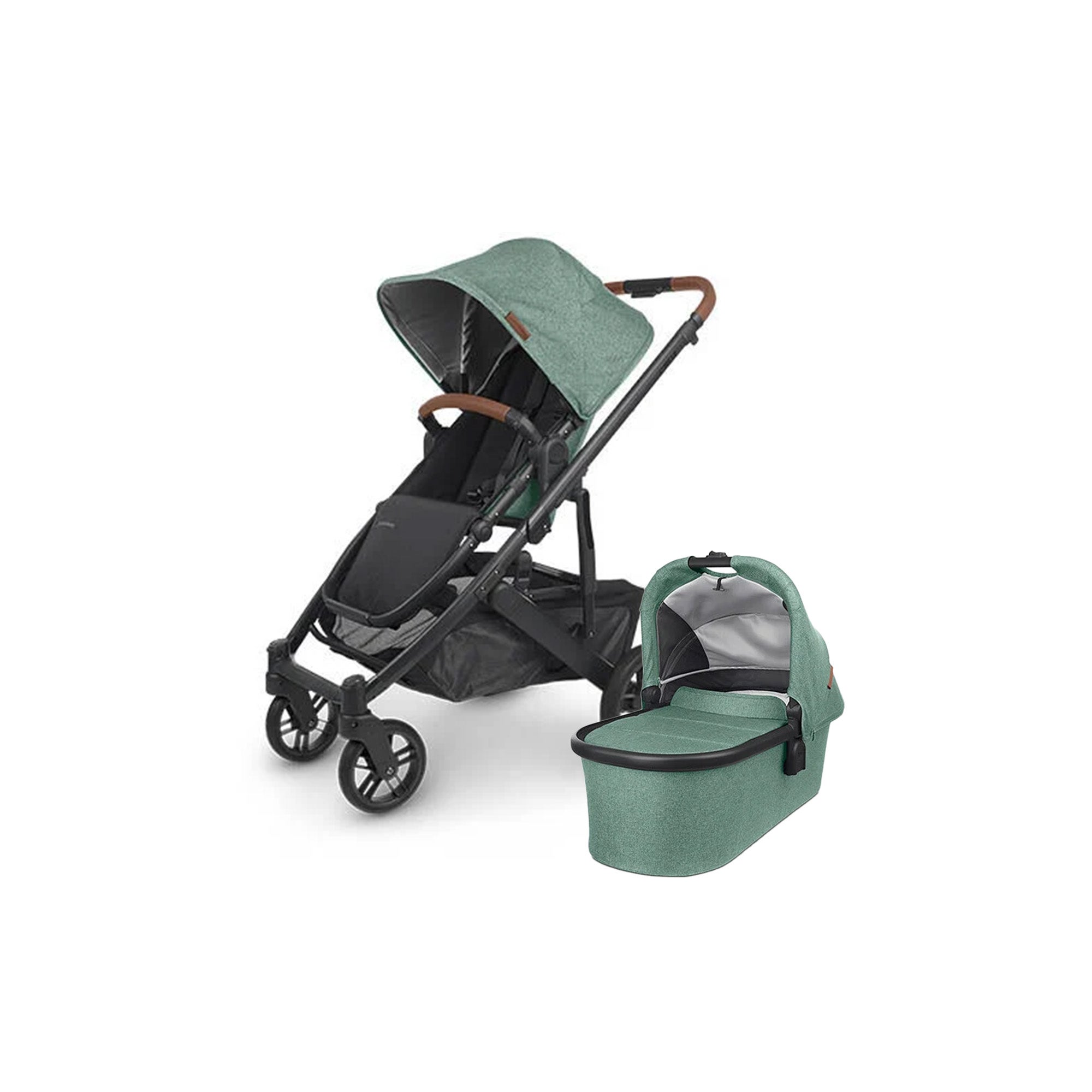UPPAbaby CRUZ V2 Duovogn, Gwen Green UPPAbaby CRUZ V2 Duovogn, Gwen Green