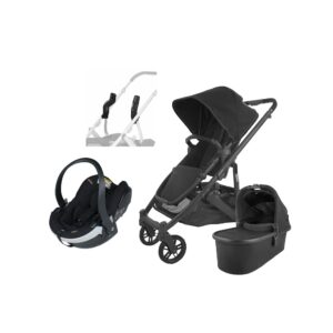 UPPAbaby CRUZ V2 Duovogn inkl. BeSafe iZi Go Modular X2 i-Size Autostol Baby, Jake Black