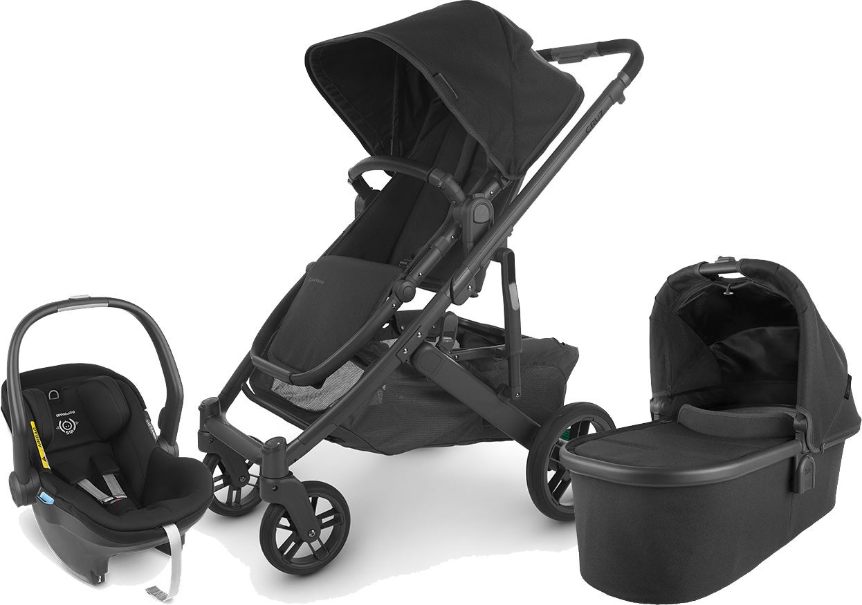 UPPAbaby CRUZ V2 Duovogn inkl. MESA i-Size Babyautostol, Jake Black UPPAbaby CRUZ V2 Duovogn inkl. MESA i-Size Babyautostol, Jake Black