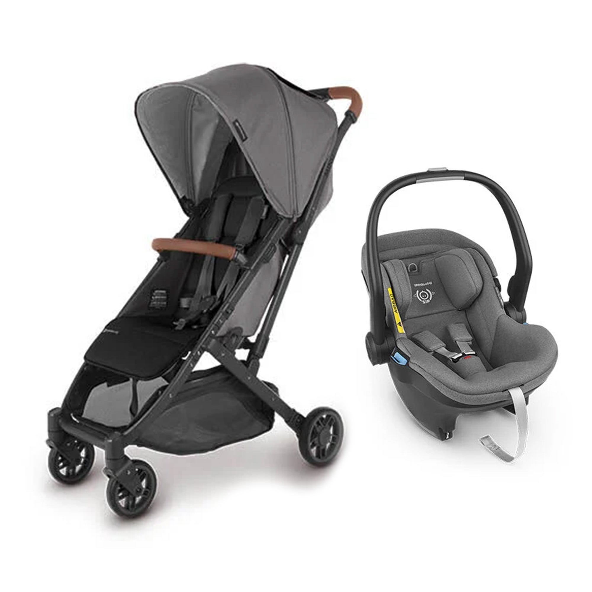UPPAbaby MINU V2 Klapvogn inkl. MESA i-Size Autostol Baby, Greyson Black/Jordan Grey UPPAbaby MINU V2 Klapvogn inkl. MESA i-Size Autostol Baby, Greyson Black/Jordan Grey