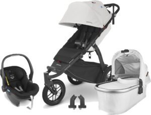 UPPAbaby RIDGE Duovogn inkl. MESA i-Size Autostol Baby, Bryce White