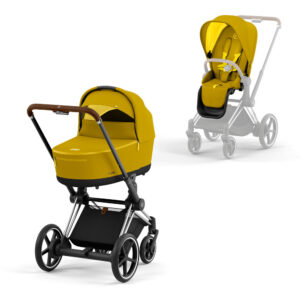 e-Priam Duovogn 2022 - mustard yellow/chrome brown