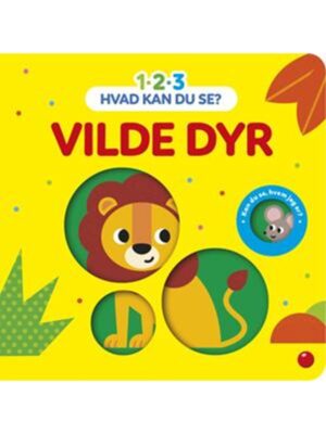 1-2-3 Hvad kan du se? Vilde dyr - Børnebog - Board books