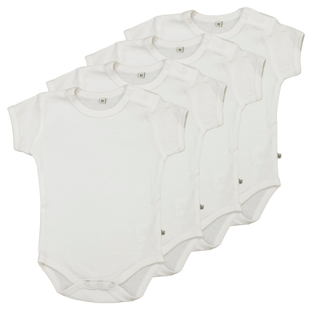 4 Stk K/Æ Bodystockings - White 100 - 80 4 Stk K/Æ Bodystockings - White 100 - 80