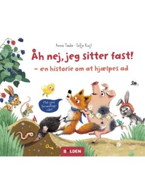 Åh nej jeg sitter fast! - Børnebog - Papbøger