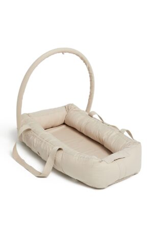 Alice & Fox Babynest med Håndtag, Beige