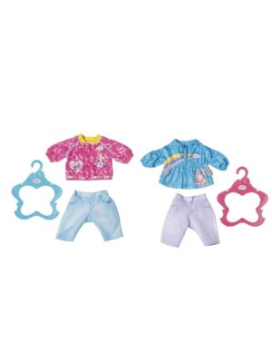 Baby Born BABY born Hverdagsbuks og Jakke 43 cm - Assorteret
