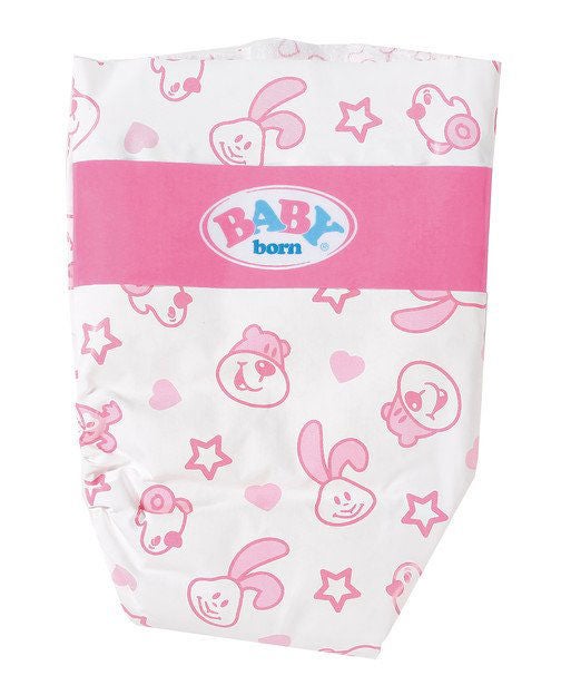 Baby Born Dukketilbehør Bleer 5-pak Baby Born Dukketilbehør Bleer 5-pak