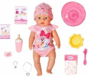 Baby Born Magic Pige Dukke med Blå Øjne 43 cm