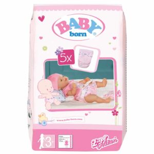 Baby BornÂ® Nappies- 5 Pack