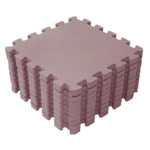 Baby Dan Legegulv i tykt skum - dusty rose