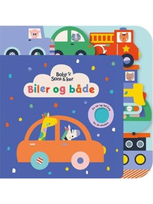 Baby - Sans og lær - Biler og både - Børnebog - Board books