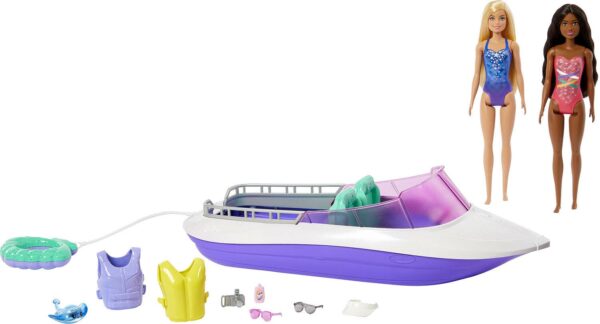 Barbie Boat w/Dolls