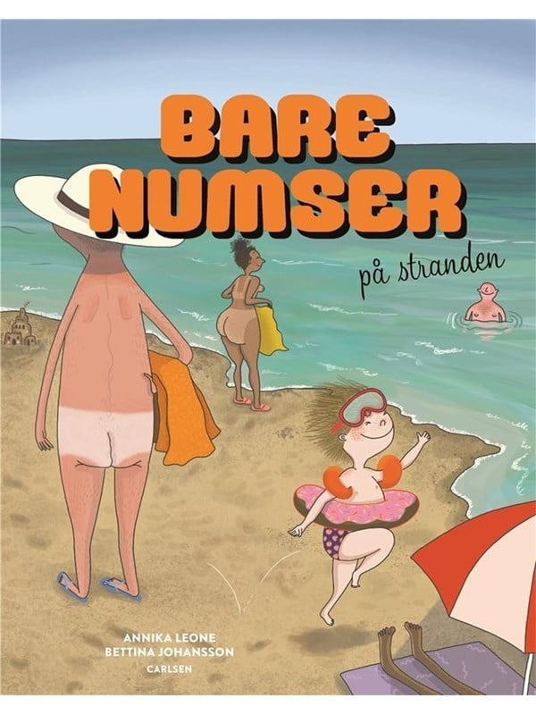 Bare numser på stranden - Børnebog - hardcover Bare numser på stranden - Børnebog - hardcover
