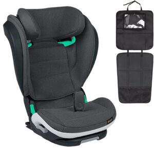 BeSafe iZi Flex FIX Autostol inkl. Beemoo 3-i-1 Sædebeskytter, Anthracite Mesh
