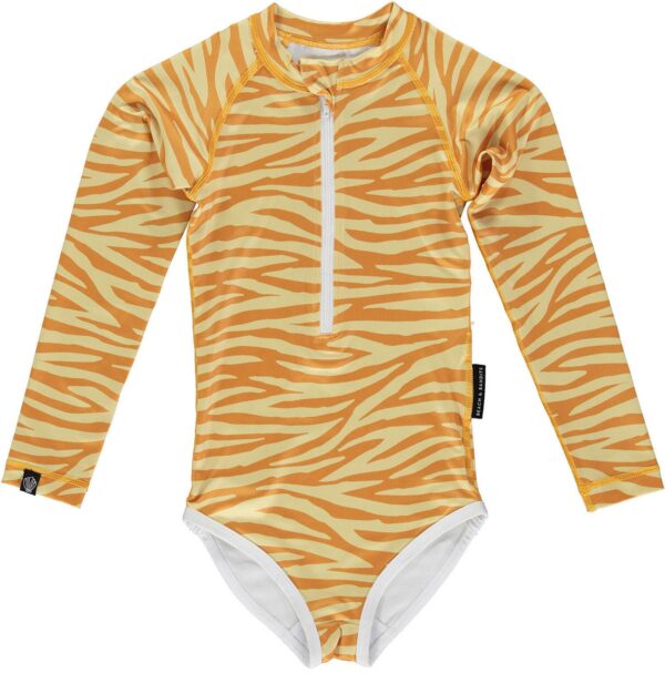 Beach & Bandits Golden Tiger Badedragt, Golden Orange, S