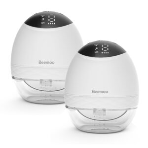 Beemoo CARE Wearable LED Elektrisk Brystpumpe Dobbelt