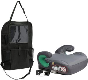 Beemoo Raise i-Size Selepude Inkl. Smart Organizer, Mineral Grey