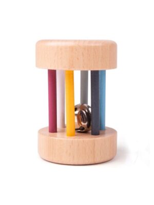 Bigjigs Wooden Roll Rattle 100% FSC