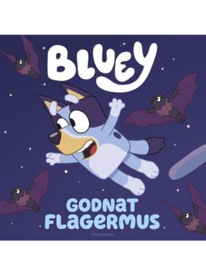 Bluey - Godnat flagermus - Børnebog - hardcover