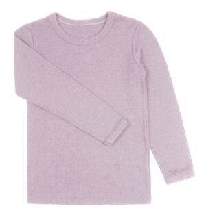 Bluse I Uld - Lys Lilla/15698 - 70