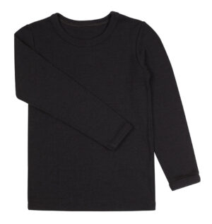 Bluse I Uld - Sort/311 - 70
