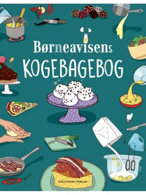 Børneavisens kogebagebog - Børnebog - hardcover