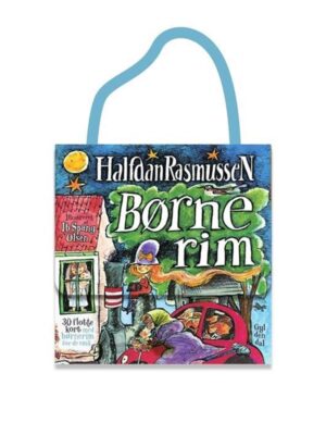 Børnerim - kuffert - Børnebog - hardcover