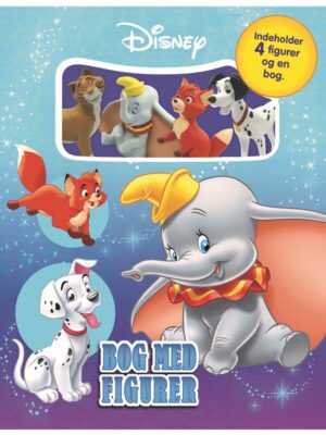 Bog med figurer - Disney - Dumbo - Børnebog -