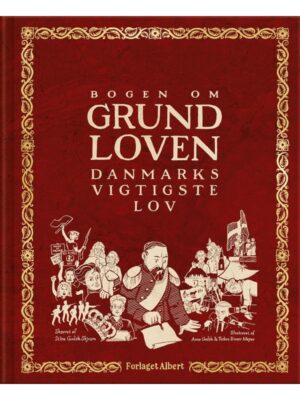 Bogen om grundloven - Børnebog - hardcover