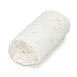 Cam Cam Copenhagen Muslin Babytæppe - GOTS - Poppies