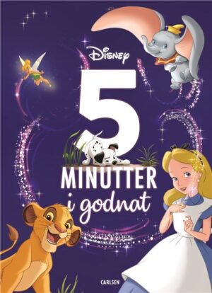 Carlsen Bog Fem minutter i godnat – Disney