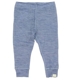 CeLaVi Leggings - Uld - Blåmeleret